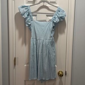 Francesca's Collections Sky Blue Dress